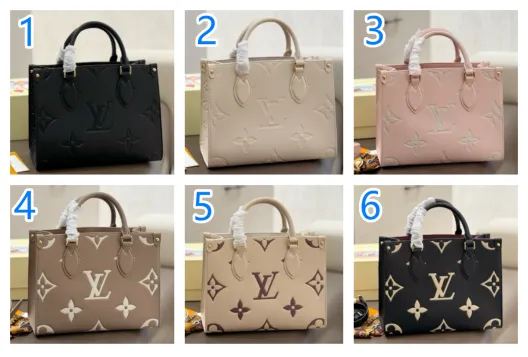 LOUIS VUITTON　ルイヴィトン　トートバッグ　オンザゴーPM　6色　ハンドバッグ　ショルダーバッグ　モノグラム　レディースバッグ