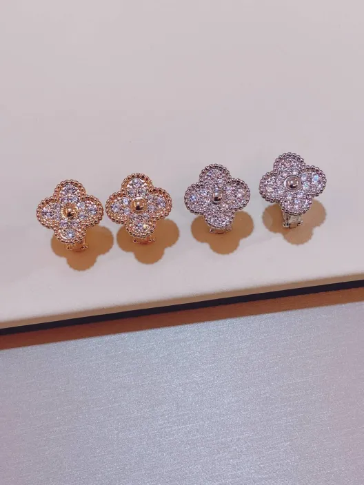Van Cleef Arpels ヴァン クリーフアーペル レディース ピアス フリヴォル モチーフネックレス エレガント ギフト ゴールド