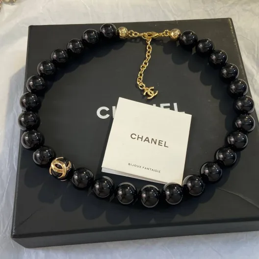CHANEL シャネル レディース ネックレス シャネル ブランドネックレス ブラック