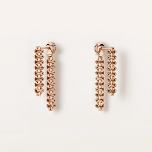 Cartier カルティエ レディース ピアス ジュスト アン クル 750YG ブランドジュエリー 普段使い