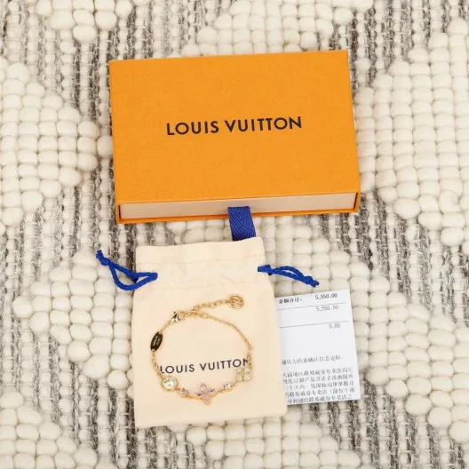 LOUIS VUITTON ルイヴィトン レディース ブレスレット ブラスレ ナノグラム メタル GP インスタ映え ブランドアクセサリー