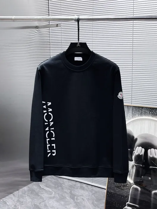 Monclerモンクレール ロゴスウェットシャツ 2色展開 男用 ロングスリーブ 半袖 ジャンパー ファッションアイテム