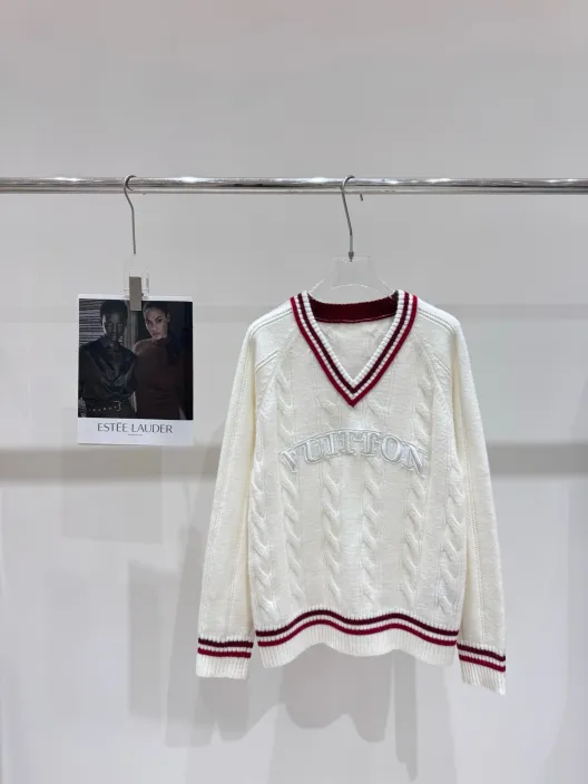 Louis VuittonLOUIS VUITTON ヴィンテージ風ニット 3色 男女兼用 ブランド