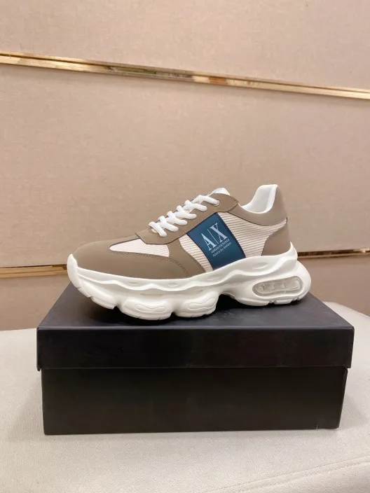 エムポリオ アルマーニ メンズ スニーカー タフソール エアバッグ 4色 👟