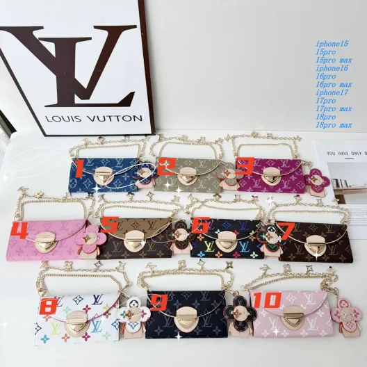 ルイヴィトン　Louis Vuitton　かわいい　手帳型ケース　スマホケース　モノグラム　スマホカバー　iPhone16