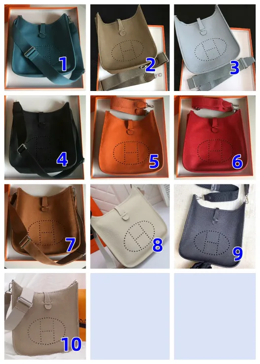 エルメスエブリンPM Evelyne III 29 　HERMES　ショルダーバッグ　シルバー金具　男女兼用　10色