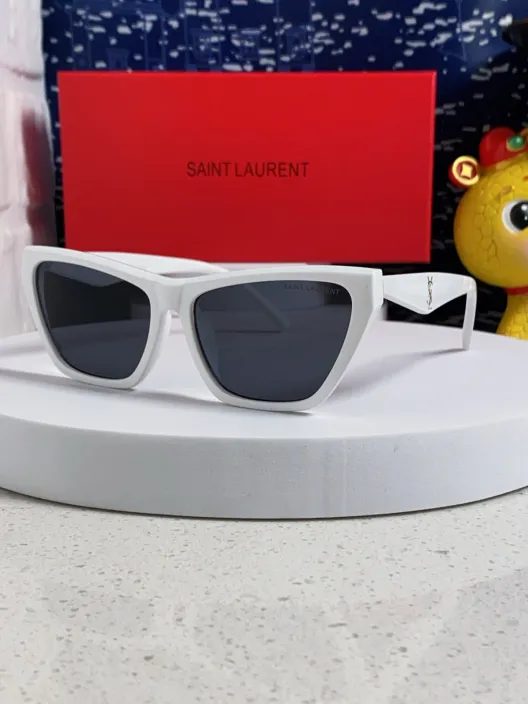 SAINT LAURENT サンローラン サングラス フレーム型 2025年新作 フラットサングラス 偏光 レディース メンズ 31299 多色展開
